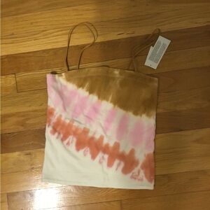 NWT American Eagle Tie-Dye Spaghetti Strap Top